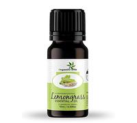 Green Velly Organic Herbs Lemon Grass Essential Oil, Pure Steam Natural (10ML)