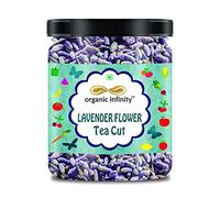 Green Velly Organic Infinity Lavender Green Tea with Pure and Natural Lavender Petals - 100 GM by Organic Infinity