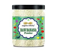 Green Velly Organic Infinity Raw Banana Powder - 100 GM by Organic Infinity