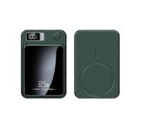 (Green) W-146 22.5w 10000mah Power Bank Magnetic Wireless Charger Phone External Battery Pack