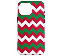 Green White Red Hungary Tricolor Zigzag Line Geomtery Patten Carcasa para iPhone 16 Pro MAX