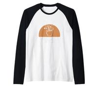 Green Witch Mint Only Witch Herb Gardening Wicca Camiseta Manga Raglan