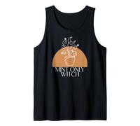 Green Witch Mint Only Witch Herb Gardening Wicca Camiseta sin Mangas