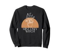 Green Witch Mint Only Witch Herb Gardening Wicca Sudadera