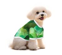 Green Wonderland - Camiseta para perro con estampado floral hawaiano para cachorros, traje de Navidad para perro y Acción de Gracias