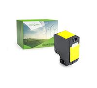 Green2Print Tóner Amarillo 10500 páginas sustituye a Lexmark 71C2HY0 Tóner Apto para la Lexmark CX730DE, CS730DE