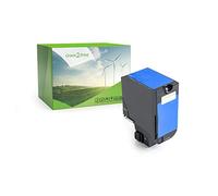 Green2Print Tóner Cian 10500 páginas sustituye a Lexmark 71C2HC0 Tóner Apto para la Lexmark CX730DE, CS730DE