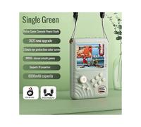 (Green539) Nueva consola de juegos 2023 con batería externa, pantalla IPS de 3,5 pulgadas, 6000 mAh,