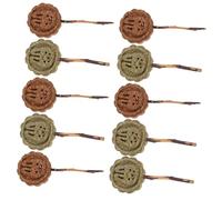 GREENADSCAPE 10 Piezas piruleta Mascota Juguete para Masticar Conejo palitos para Masticar hámster Comida Conejos Comida para Conejos Juguetes para Conejillos de Indias Loros Mordiendo Juguetes