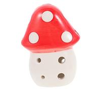 GREENADSCAPE 1pieza Mushroom Ocarina Ceramic Music Instrument for Kids Adorable Ocarina Toy for Music and Beginners