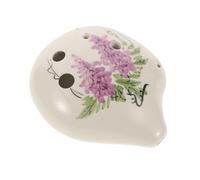 GREENADSCAPE 1piezas Ocarina De Cerámica Instrumento Musical Para Niño Niña Ocarina Portátil De Estilo Chino Para Principiantes y Decoración