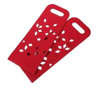 GREENADSCAPE 2 Bolsas para Fiestas Navideñas, Bolsas Portátiles para Cerveza, Bolsas para Guardar Cerveza, Bolsas Decorativas para Botellas De Vino, Bolsas Portátiles para Transportar Botellas