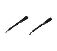 GREENADSCAPE 2 Piezas correa para el cuello de saxofón Correa de saxofón ajustable Arnés de saxofón cómodo correa para el cuello saxo alto correa de hombro para saxofón tenor saxofón alto Black