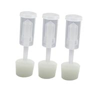 GREENADSCAPE 6 piezas Tapones de Silicona para Vino con Válvula Unidireccional Resistentes Temperaturas Sellado Hermético para Fermentación y Conservación de Bebidas