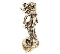 GREENADSCAPE Busto De Medusa En Miniatura Estatua De Diosa Griega Detalles Estéticos Pintados A Mano para Decoración del Hogar Coleccionable