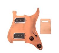 GREENADSCAPE Golpeador De Guitarra Con Pastillas Pastilla De Guitarra Humbuckers Tablero Protector Golpeador 3Ply Guitar Pick Guards Pastillas Lindo Golpeador Cargado Golpeador 3Ply Pickguard