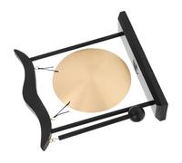 GREENADSCAPE Gong De Cobre Zen Para Decoración De Escritorio Adorno Feng Shui Para Hogar y Oficina Elemento Decorativo Musical Suerte Para Centros De Mesa Salones