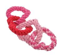 GREENADSCAPE Juguete Masticable Forma De para Juguete De Cuerda para Día De San Valentín y Reduce La Soledad De Mascota