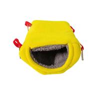 GREENADSCAPE Nido de Loro de Peluche nidos de pajaros casita para pajaros Cama de pájaro de Invierno Cueva de Loros Animales de Peluche de Hamster Almohadilla de Dormir para Loro casa de Loros