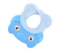 GREENADSCAPE Protección Del Baño Gorro De Baño Para Niños Visera De Ducha Segura Champú Para Niños Suministro De Baño Ducha De Niños Gorra De Baño Sombrero De Bebe Gel De Sílice Blue