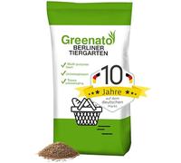 Greenato Berliner Tiergarten 20kg Semillas de Césped Ornamental 700-800m² | Rápida Germinación, Ideales para siembra nueva y re-siembra, Cobertura fuerte y duradera, Césped Repoblación, 1kg-30kg