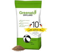 Greenato Dryland Semillas de Césped 5kg Resistentes a la Sequía 200m² | Ideal para zonas soleadas, Bajo consumo de agua, Rápida Germinación, de Primavera hasta el otoño, Cobertura duradera, 1-30kg