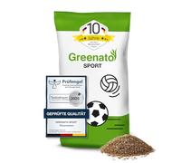 Greenato Sport Semillas de Césped 30kg Deportivo para Deporte y Juegos | 1200m², Excelente regeneración, Semillas de césped resistente, Cobertura fuerte y duradera, Rápida Germinación, 1kg-30kg