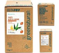greenatural Detergente Lavaplatos Aloe vera y Limón - 5 kg greenatural