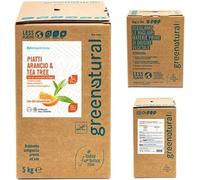 greenatural Detergente Lavaplatos Naranja y Árbol de Té - 5 kg greenatural