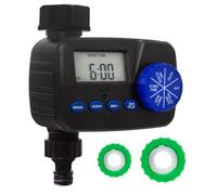 GreenBlue Controlador de riego electrónico, Programador, Fuente de alimentación 2x1,5V AA, GB390
