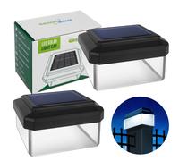 GreenBlue GB125 Lámpara solar LED para poste 6LED 4000K 5lm pack 2