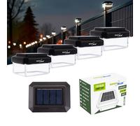 GreenBlue GB125 WW Lámpara solar para poste LED 3200K 4 unidades