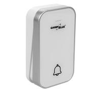 GreenBlue GB158 W Transmisor de Timbre Inalámbrico Cinético sin Pilas Blanco Alcance hasta 200 m IP44