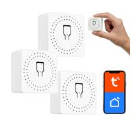 GreenBlue Relé Wi-Fi para montaje empotrado (3) | Hogar inteligente, control de iluminación, módulo para montaje empotrado, 100-240 V, 16 A