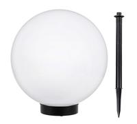 GreenBlue GB166 Lámpara solar de jardín bola 58 cm LED blanco
