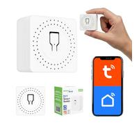 GreenBlue Relé Wi-Fi para montaje empotrado (1) | Hogar inteligente, control de iluminación, módulo para montaje empotrado, 100-240 V, 16 A