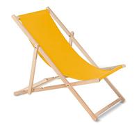 Greenblue Tumbona (Amarillo) Hecha de Madera de Haya, Disponible en 12 Colores, práctica, cómoda …