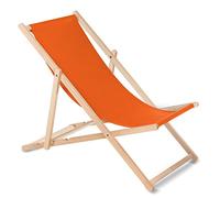 Greenblue Tumbona (Anaranjado) Hecha de Madera de Haya, Disponible en 12 Colores, práctica, cómoda …
