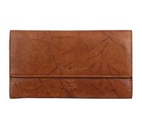 Greenburry Billetera básica de cuero RFID 19 cm marrón