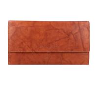 Greenburry Billetera básica de cuero RFID 19 cm marrón