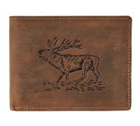 Greenburry Vintage Hirsch Monedero piel 12 cm