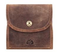 Greenburry Bolsa de caza vintage cuero 11 cm marrón