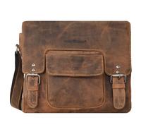 Greenburry Bolso de hombro Vintage Revival Vol. 1 Piel 28 cm marrón