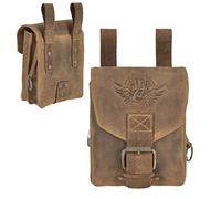 GREENBURRY Bolso de la Correa Vintage Special Biker Belt Bag Rolf Brown marrón
