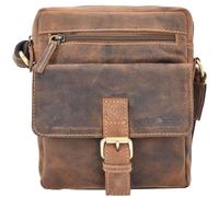 Greenburry Bolso Vintage Cuero 20 cm marrón