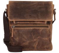 Greenburry Bolso Vintage Cuero 22 cm marrón