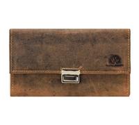 Greenburry Cartera Camarero Vintage Piel 18 cm marrón