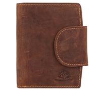 Greenburry Cartera de cuero de 9 cm marrón