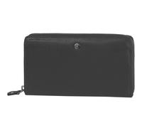 Greenburry Cartera de cuero esponjoso 19 cm negro