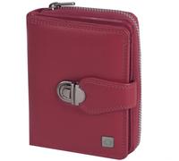 Greenburry Cartera de cuero esponjoso 9 cm rojo